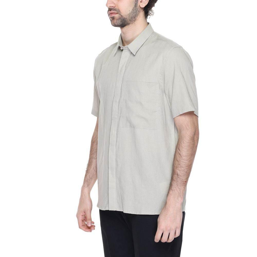 Antony Morato Beige Linen Shortsleeve - Hilstor