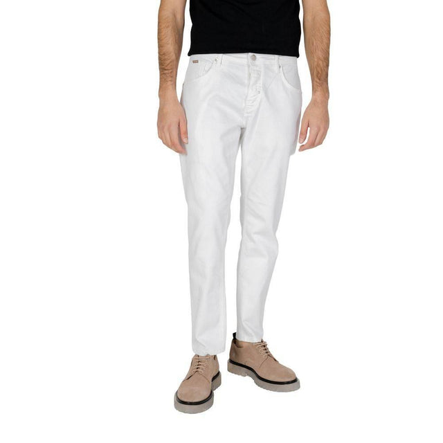 Antony Morato White Cotton Skinny Jean - Hilstor