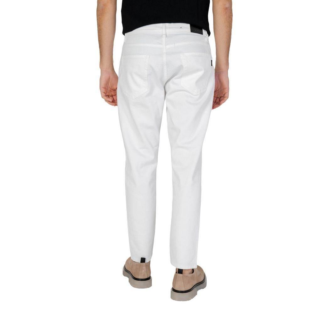 Antony Morato White Cotton Skinny Jean - Hilstor