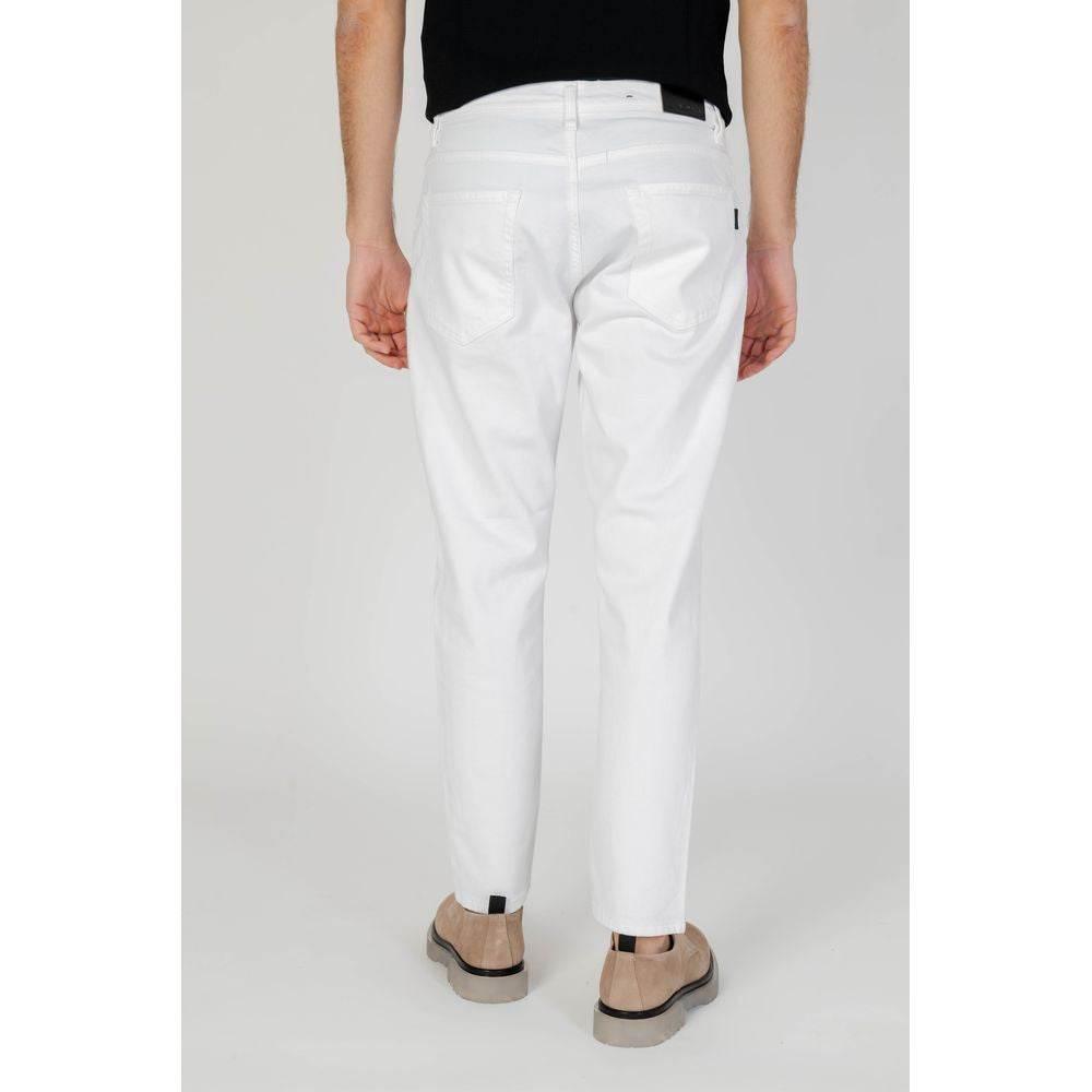 Antony Morato White Cotton Skinny Jean - Hilstor