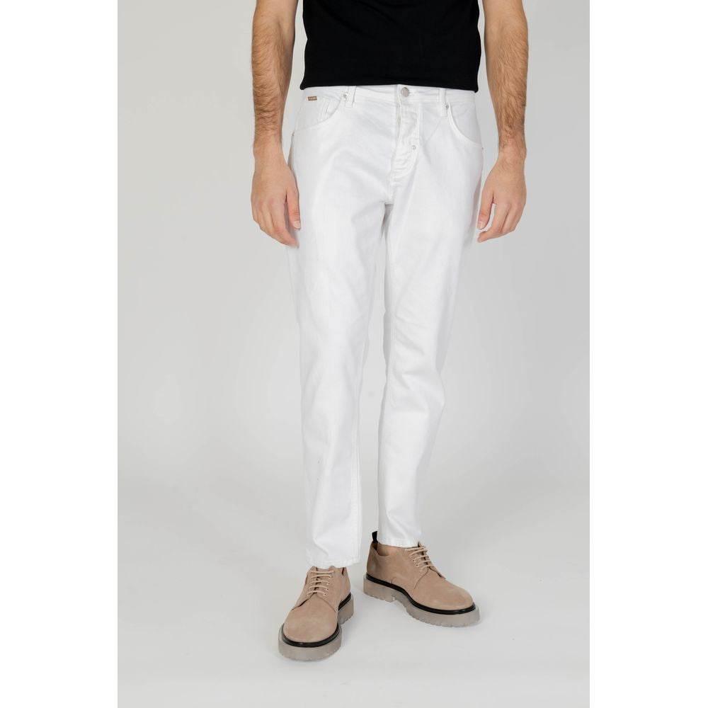 Antony Morato White Cotton Skinny Jean - Hilstor