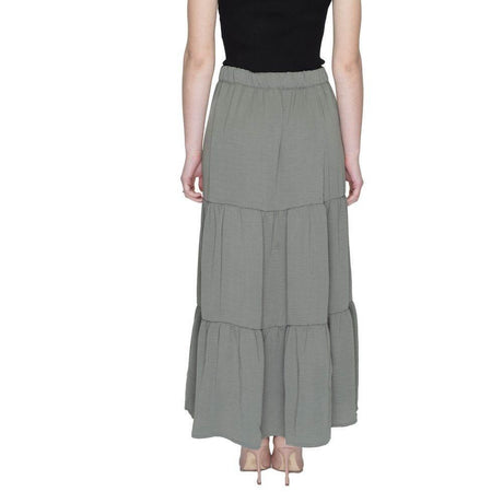 Jacqueline De Yong Green Polyester Skirt - Hilstor