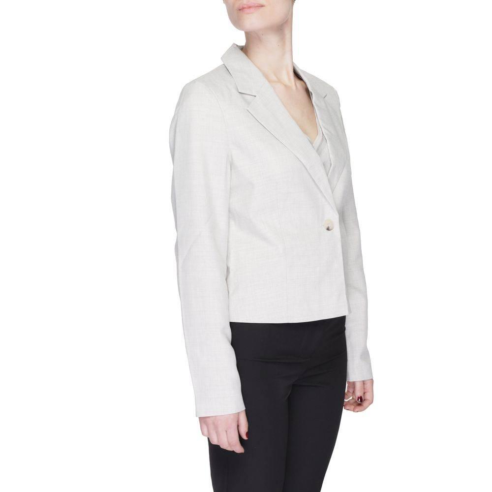 Vero Moda Gray Polyester Suits & Blazer - Hilstor
