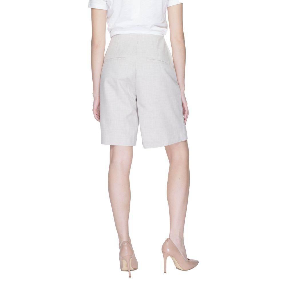 Vero Moda Gray Polyester Short - Hilstor