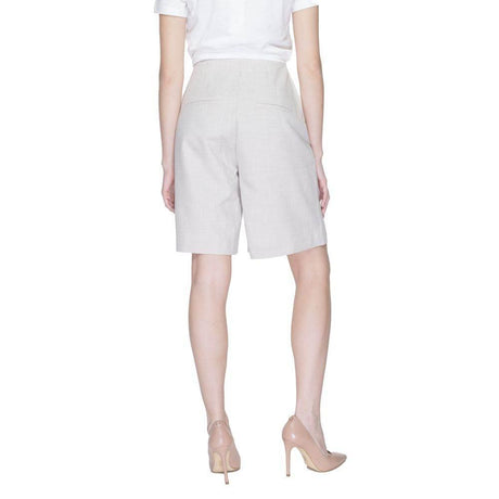 Vero Moda Gray Polyester Short - Hilstor