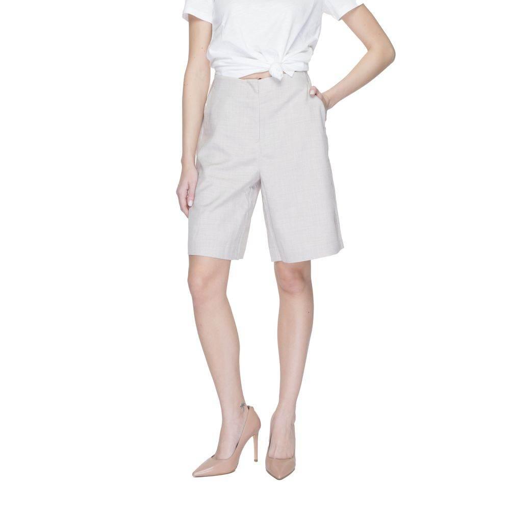 Vero Moda Gray Polyester Short - Hilstor