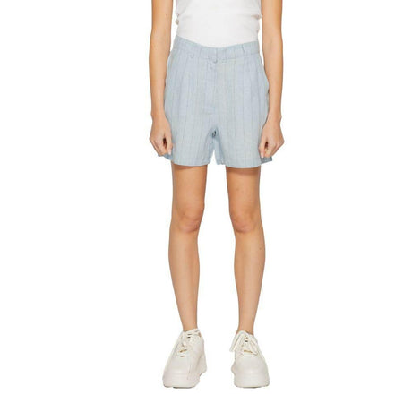 Vero Moda Light Blue Linen Short - Hilstor