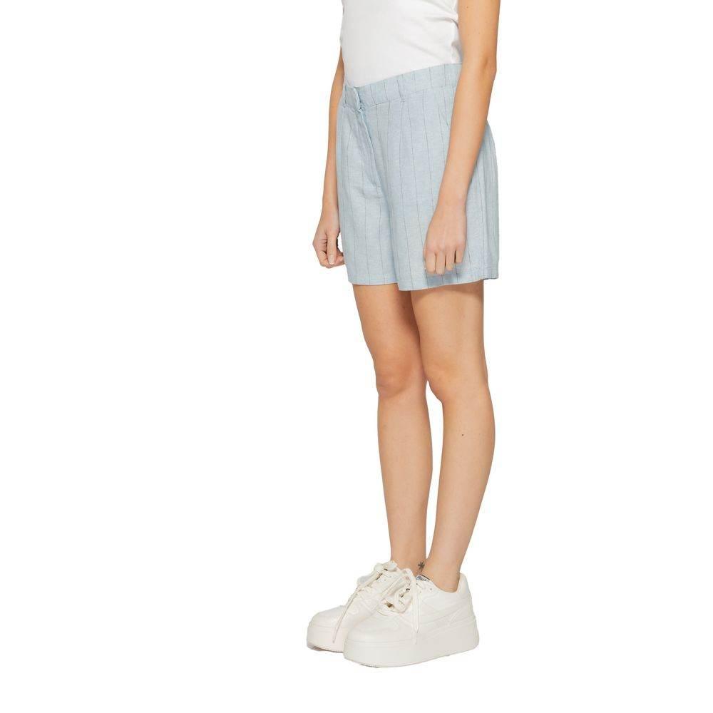 Vero Moda Light Blue Linen Short - Hilstor