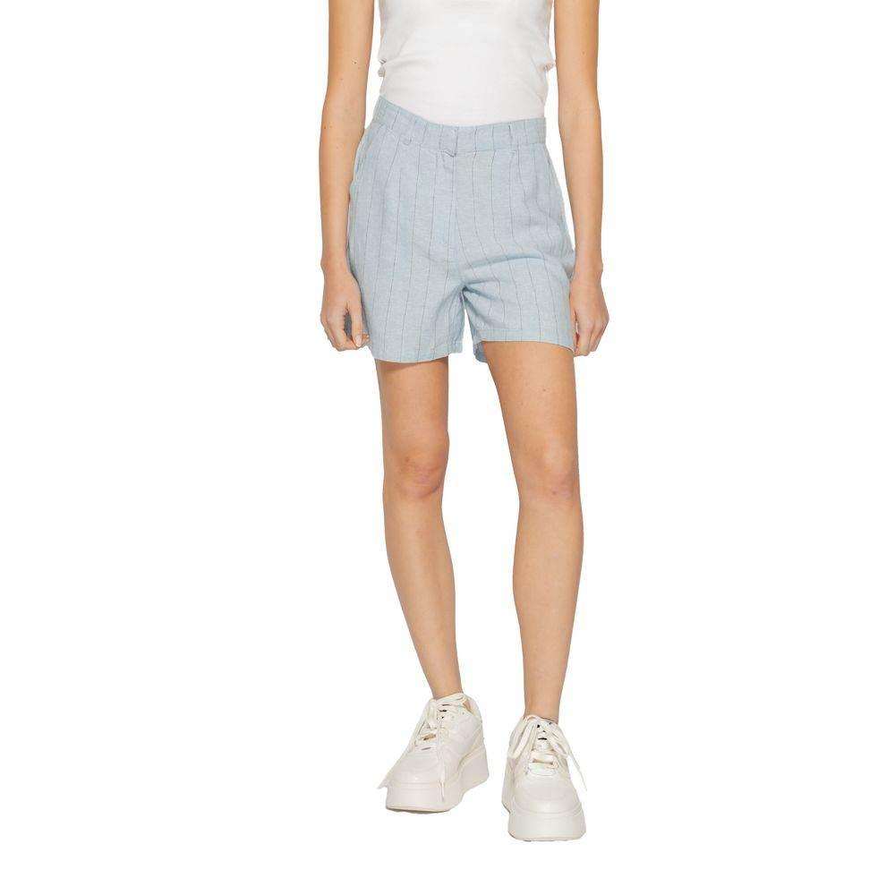 Vero Moda Light Blue Linen Short - Hilstor