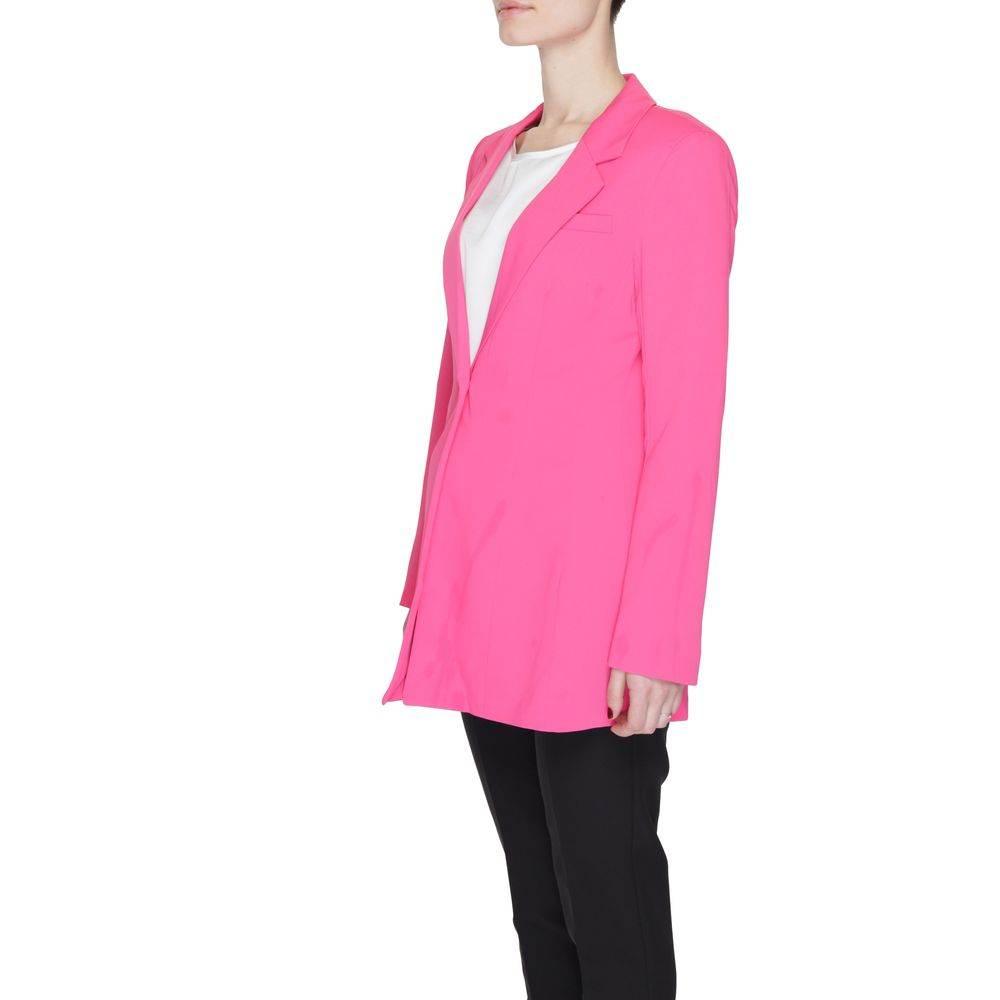 Vero Moda Pink Polyester Suits & Blazer - Hilstor