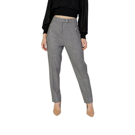 Morgan De Toi Black Polyester Pant - Hilstor