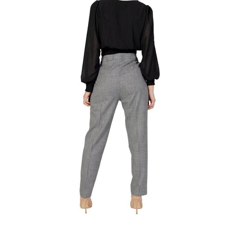 Morgan De Toi Black Polyester Pant - Hilstor