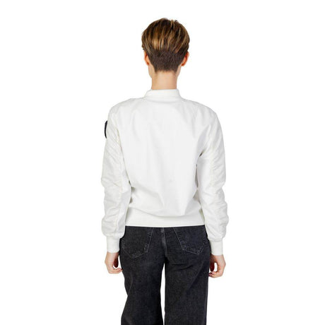 Blauer White Polyamide Jackets & Coat - Hilstor