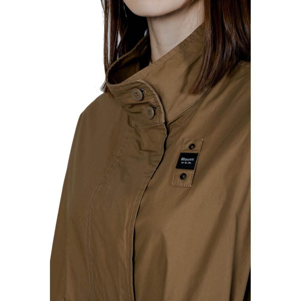 Blauer Green Cotton Jackets & Coat - Hilstor
