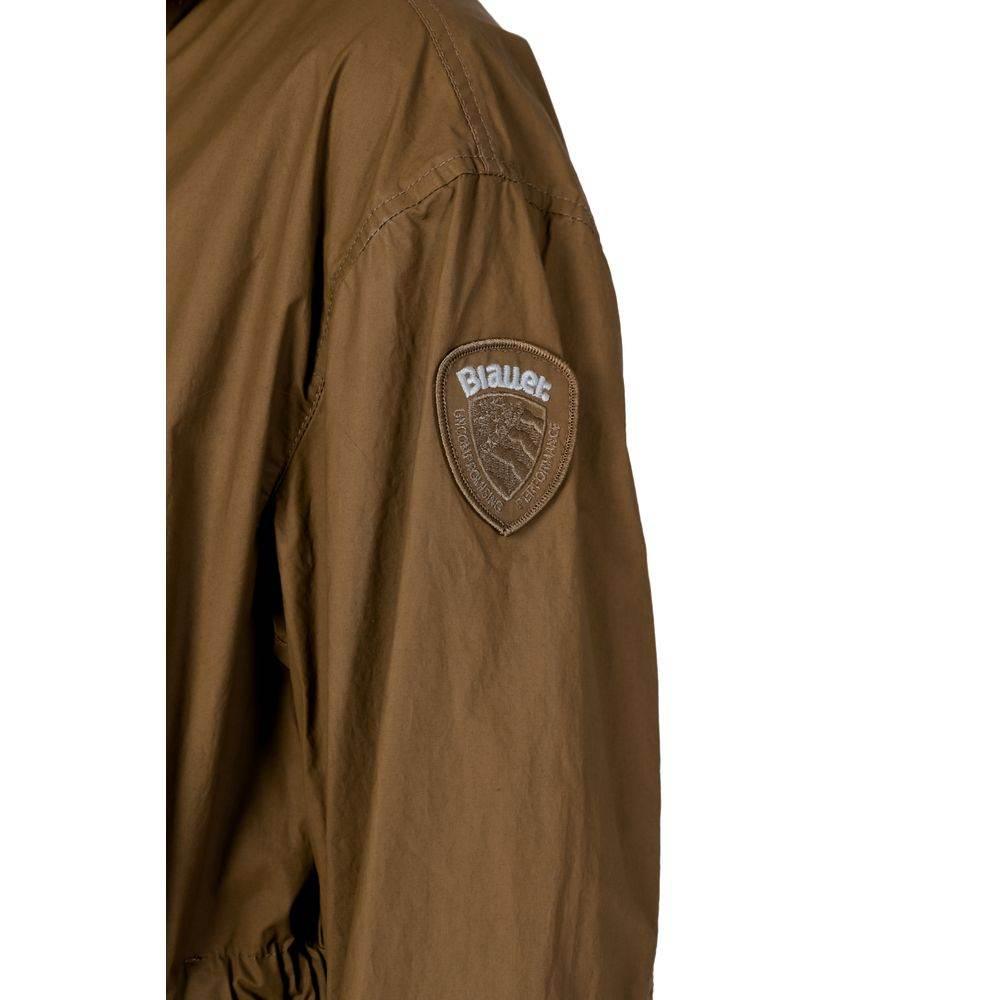 Blauer Green Cotton Jackets & Coat - Hilstor