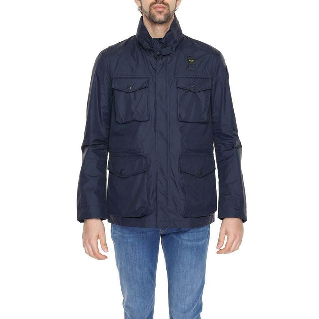 Blauer Blue Polyamide Jacket - Hilstor