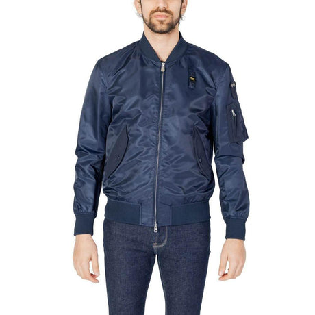 Blauer Blue Polyamide Jacket - Hilstor
