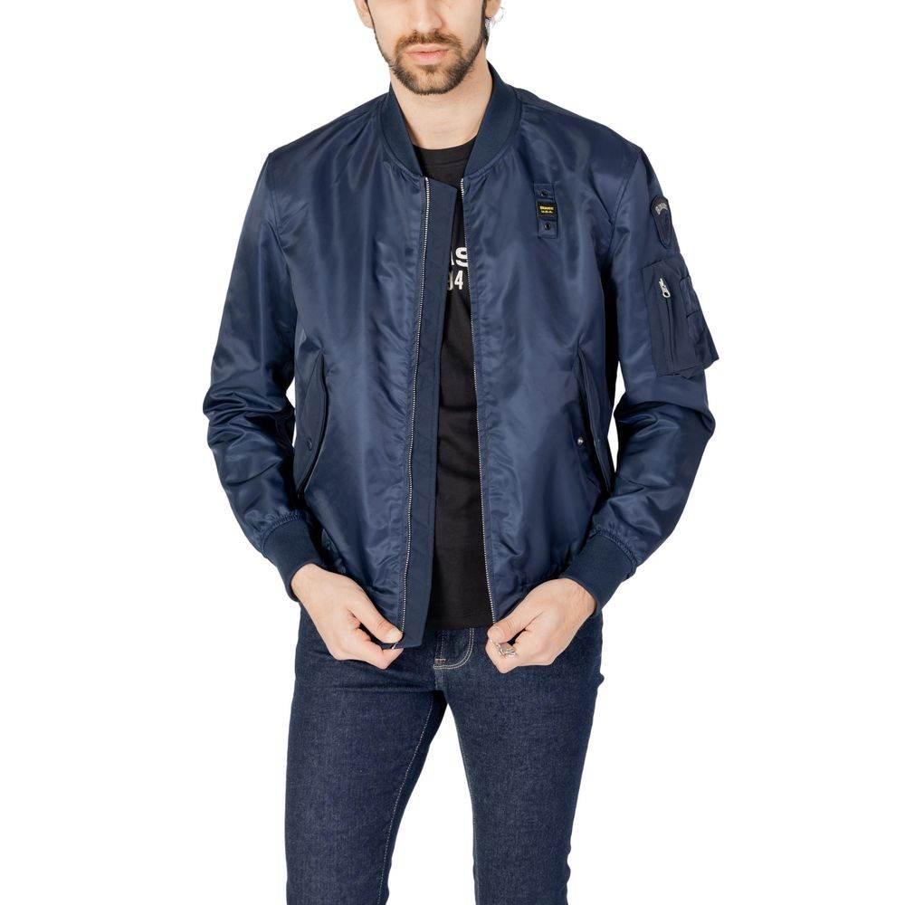 Blauer Blue Polyamide Jacket - Hilstor