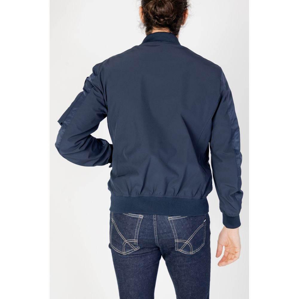 Blauer Blue Polyamide Jacket - Hilstor