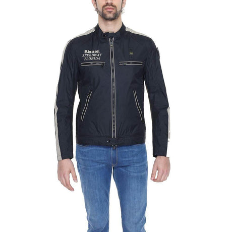 Blauer Black Polyamide Jacket - Hilstor