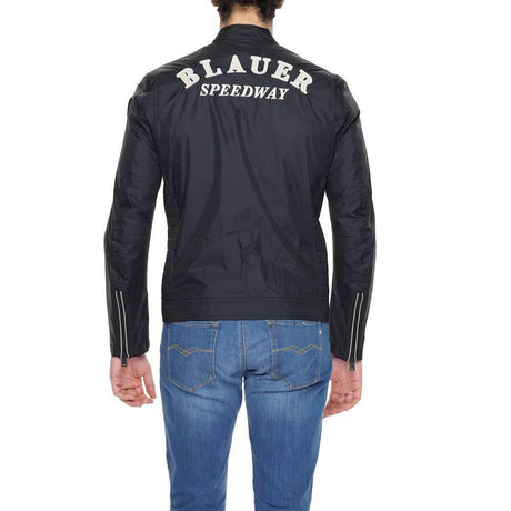 Blauer Black Polyamide Jacket - Hilstor