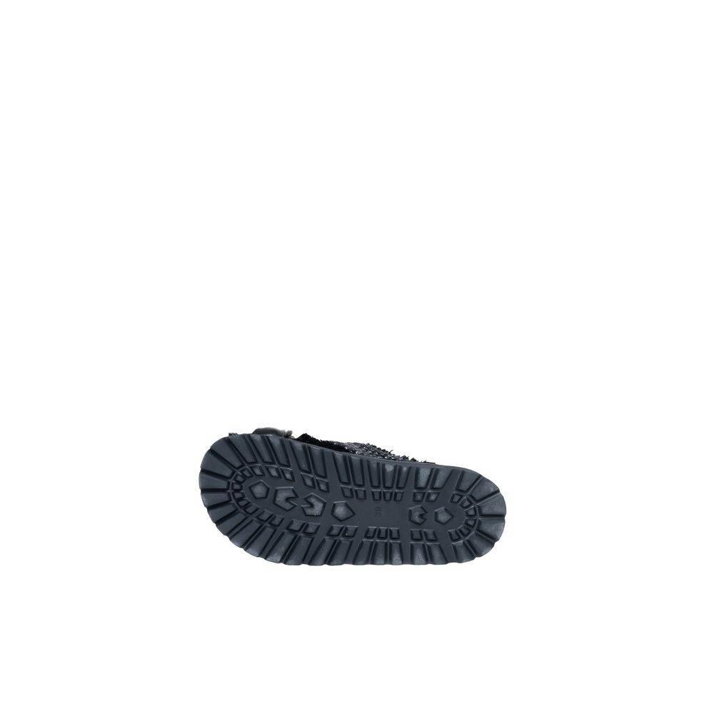 Cult Black Polyethylene Sandal - Hilstor