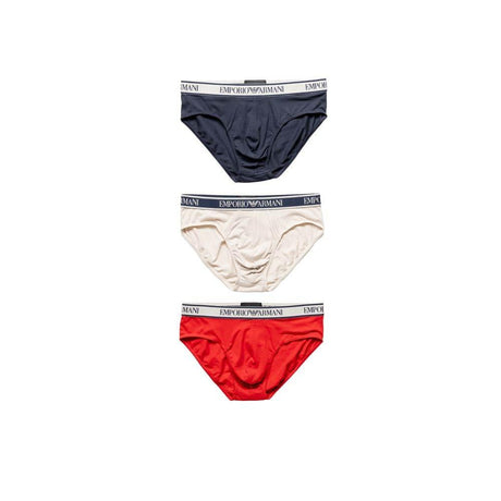 Emporio Armani Underwear Red Cotton Underwear - Hilstor