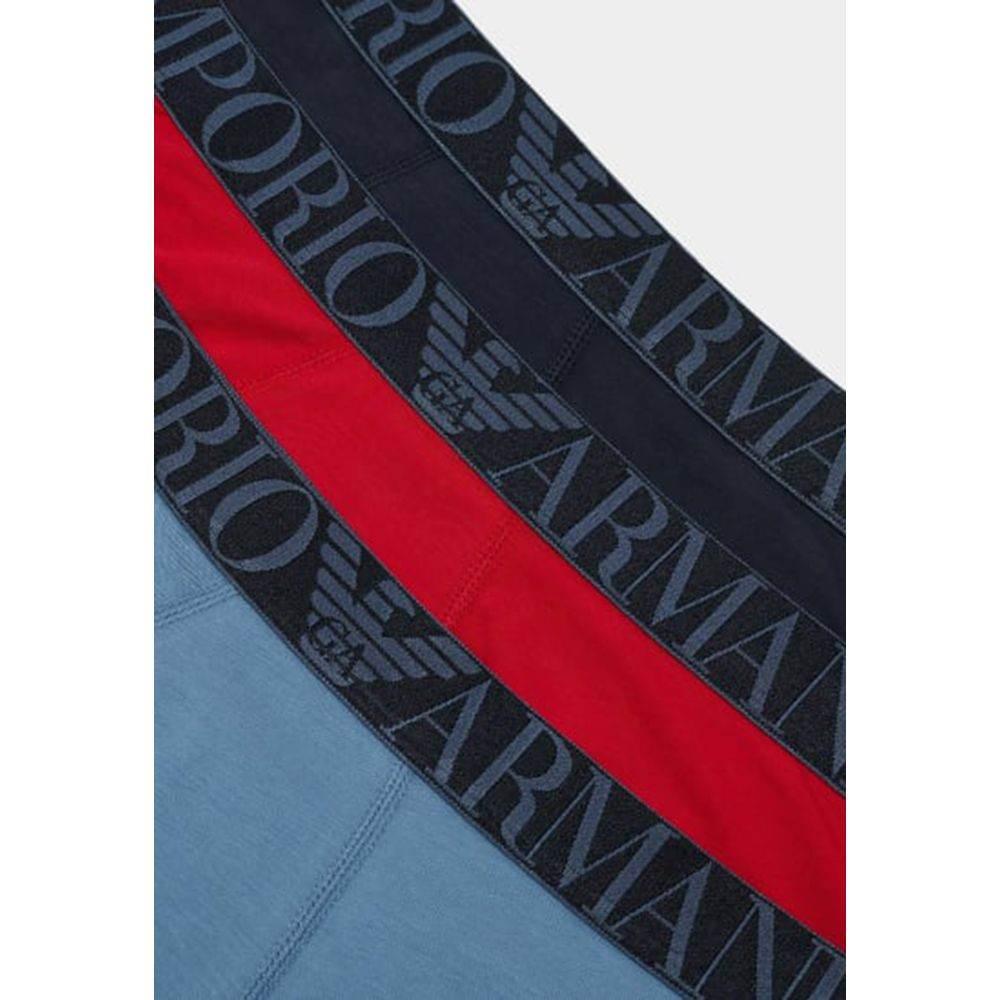 Emporio Armani Underwear Blue Cotton Underwear - Hilstor