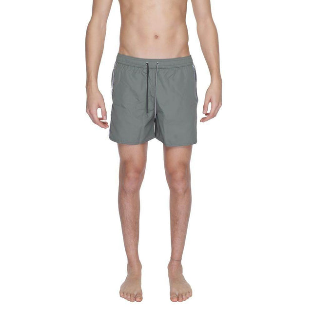 Emporio Armani Underwear Green Polyester Swim Short - Hilstor
