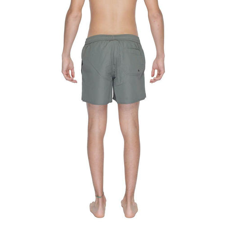 Emporio Armani Underwear Green Polyester Swimwear - Hilstor