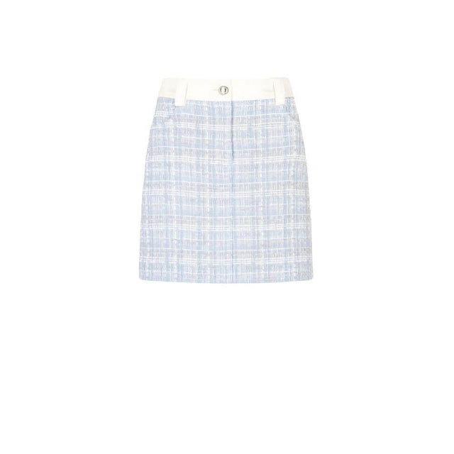Morgan De Toi Blue Polyester Skirt - Hilstor