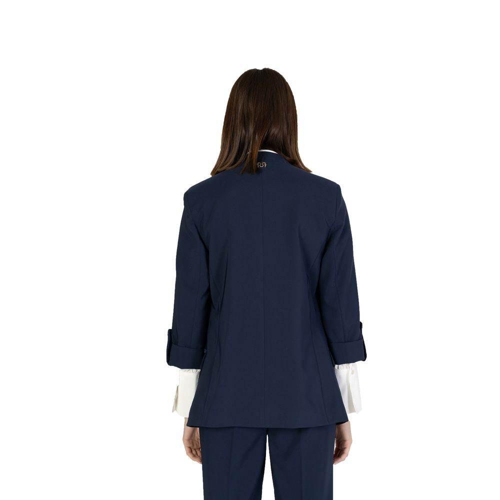 Rinascimento Blue Polyester Suits & Blazer - Hilstor