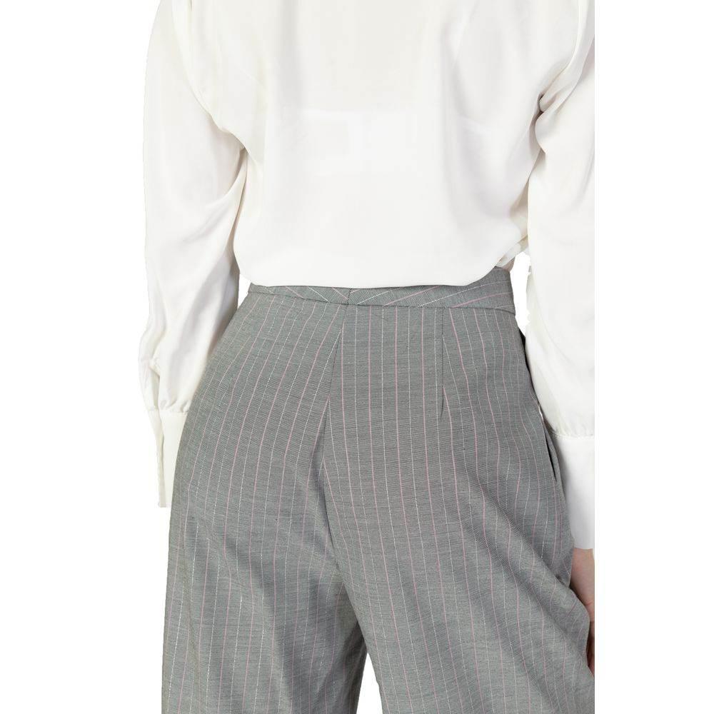 Rinascimento Multicolor Polyester Pant - Hilstor