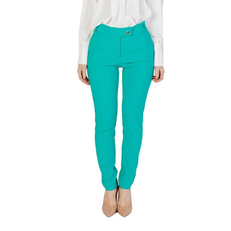 Rinascimento Green Polyester Pant - Hilstor