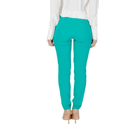 Rinascimento Green Polyester Pant - Hilstor