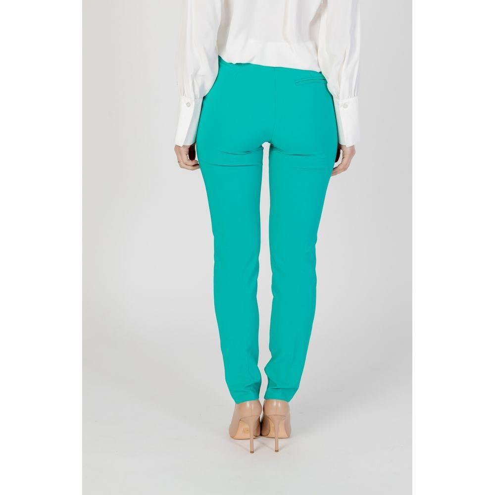 Rinascimento Green Polyester Pant - Hilstor