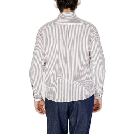 Hamaki-Ho Brown Linen Shirt - Hilstor