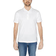 Hamaki-Ho White Cotton Polo Shirt - Hilstor