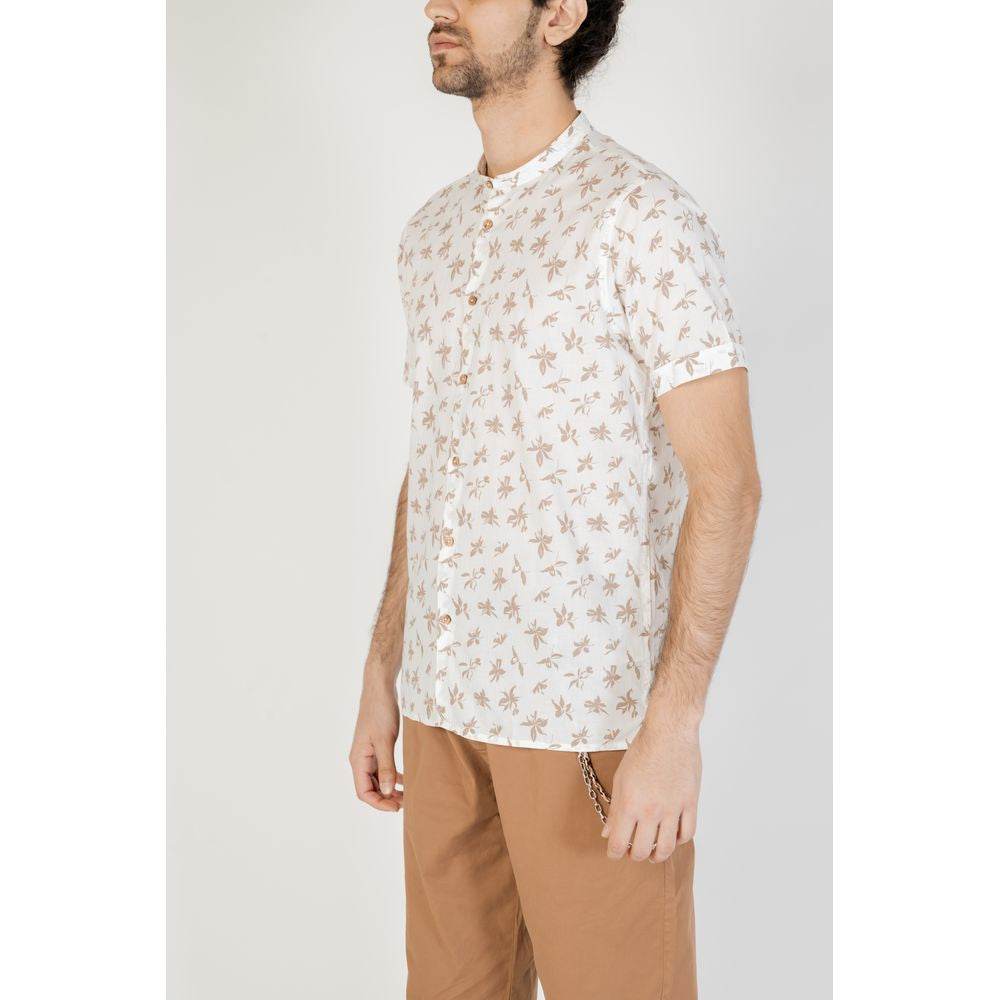 Hamaki-Ho Gray Cotton Shirt - Hilstor