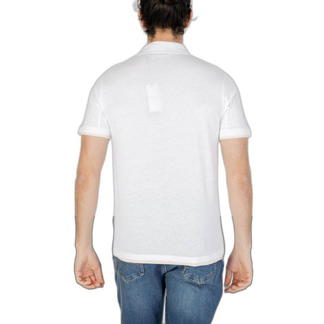 Hamaki-Ho White Cotton Polo Shirt - Hilstor
