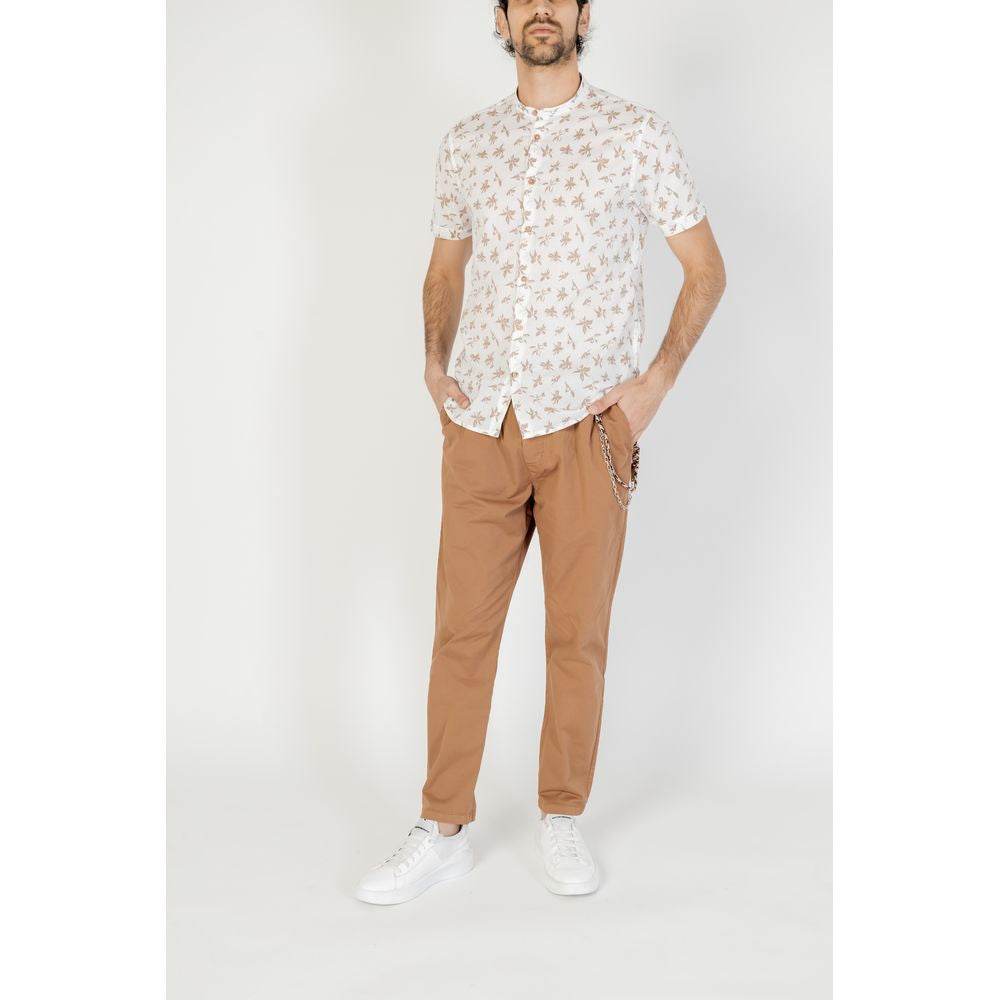 Hamaki-Ho Gray Cotton Shirt - Hilstor