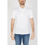 Hamaki-Ho White Cotton Polo Shirt - Hilstor