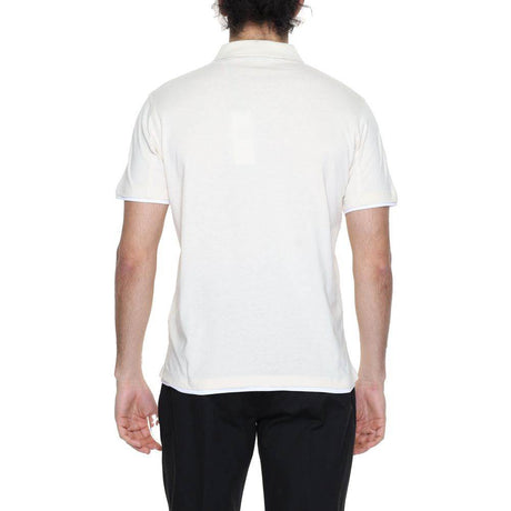Hamaki-Ho Cream Cotton Polo Shirt - Hilstor