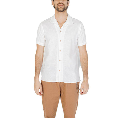 Hamaki-Ho White Linen Shirt - Hilstor
