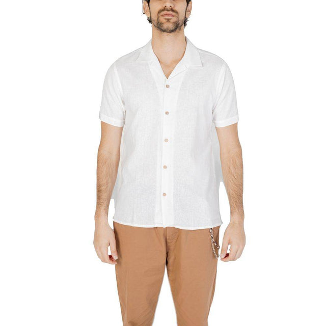 Hamaki-Ho White Linen Shirt - Hilstor