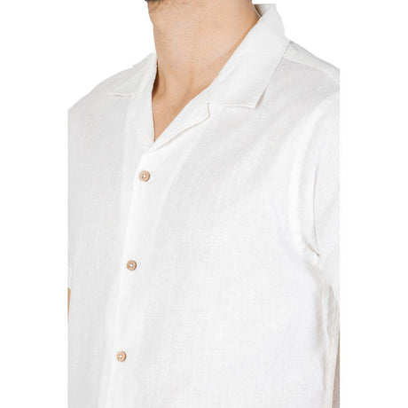 Hamaki-Ho White Linen Shirt - Hilstor