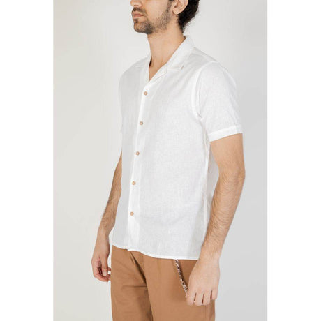 Hamaki-Ho White Linen Shirt - Hilstor