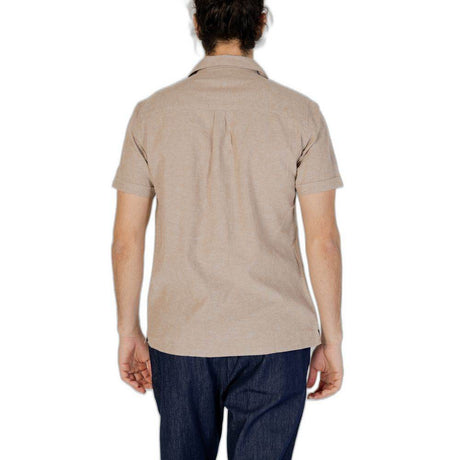 Hamaki-Ho Beige Linen Shirt - Hilstor