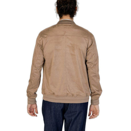 Hamaki-Ho Gray Polyester Jacket - Hilstor
