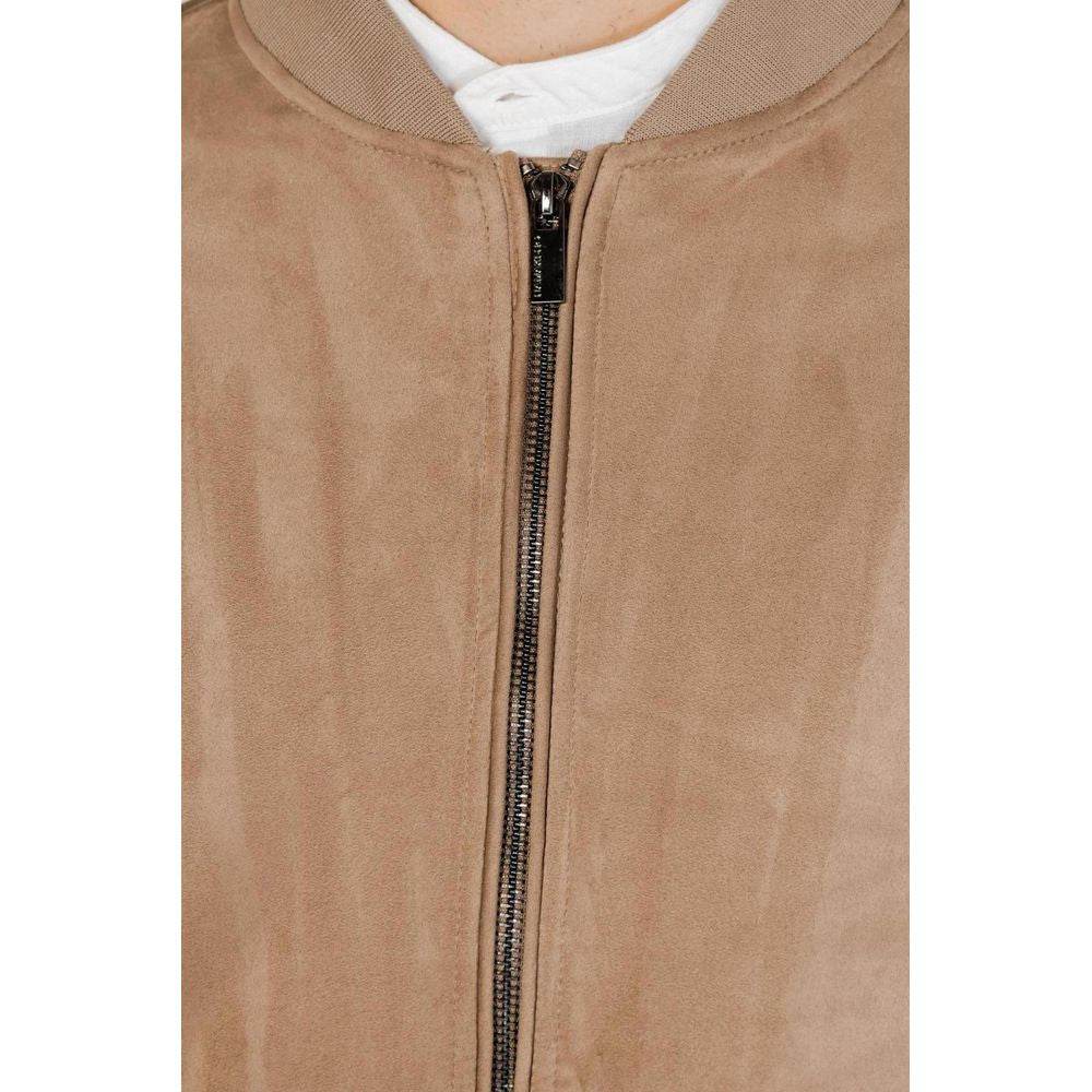Hamaki-Ho Gray Polyester Jacket - Hilstor